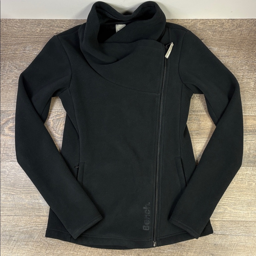 🖤 Bench Asymmetric Zip Fleece Jacket | Women’s Small